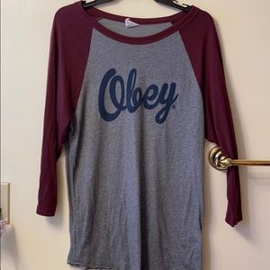 Obey long sleeve